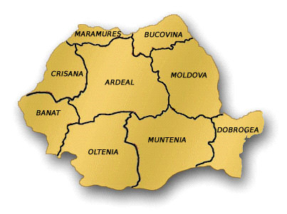 Regiony Rumunii